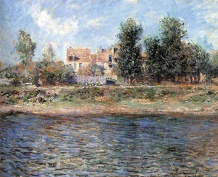 Das Ufer der Seine